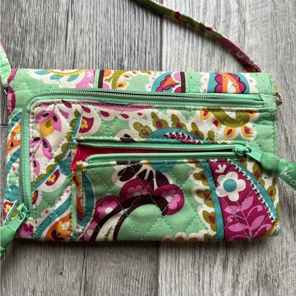 Vera Bradley Crossbody Strap Wallet in Tutti Frutti - Picture 11 of 12